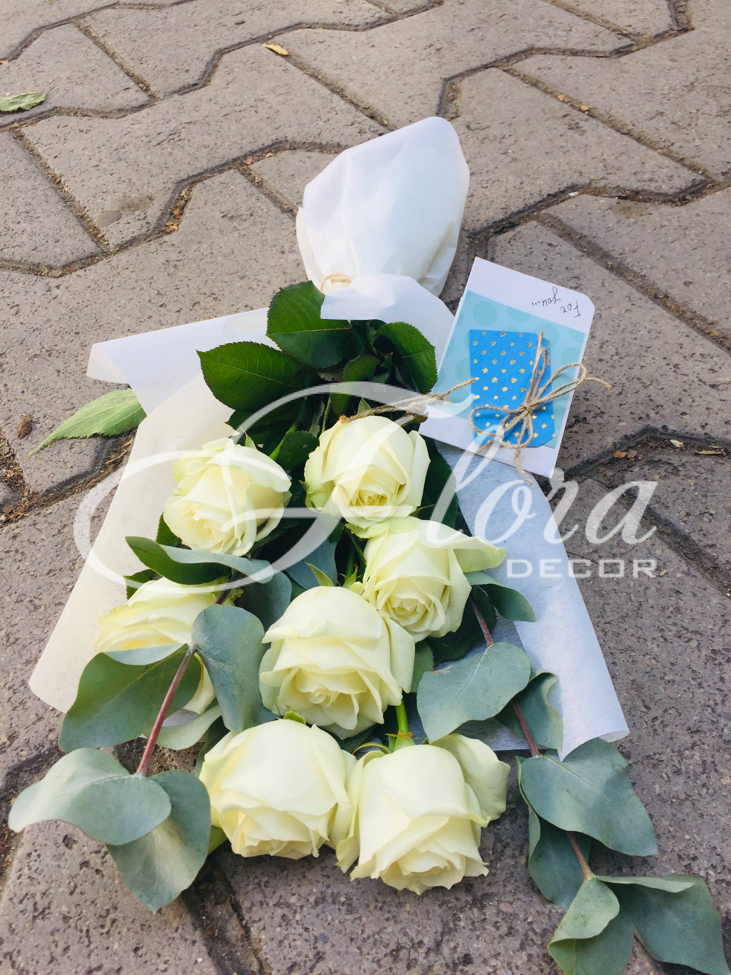 Букет Свежест в бяло